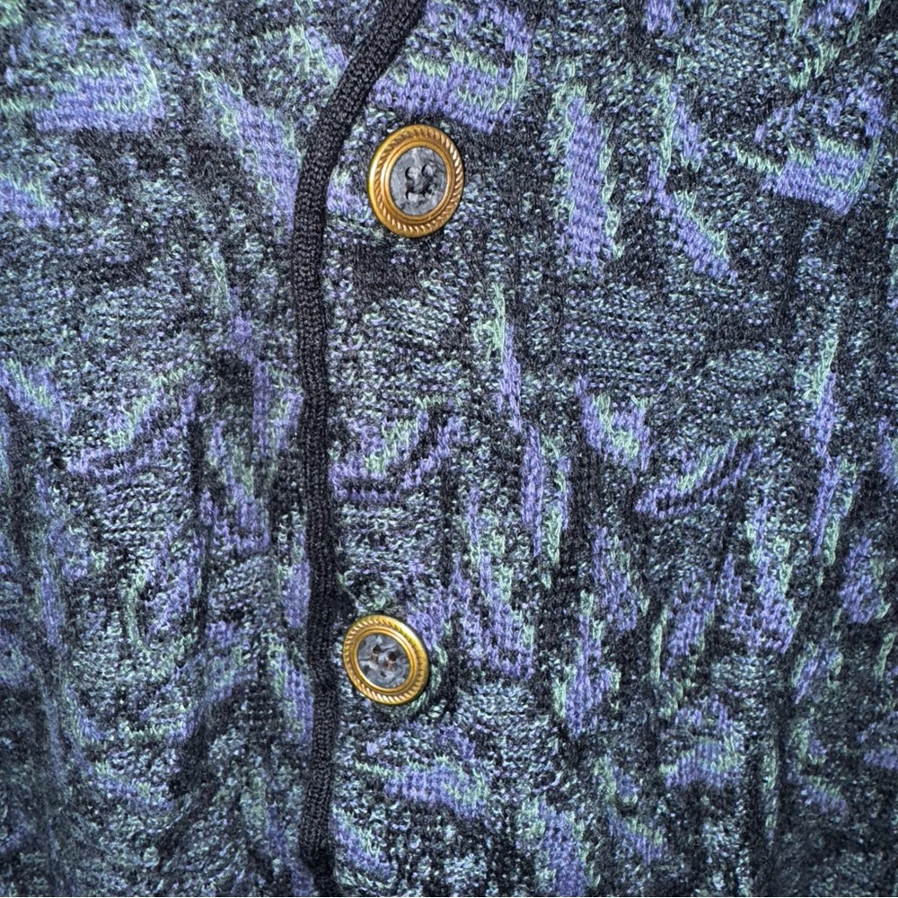 Tundra Canada Vintage Sweater Cardigan V-Neck Button Up 100% Wool 3XL 2XL XL - Picture 4 of 13